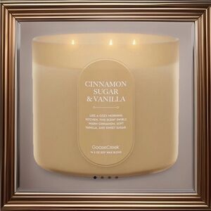 Goose Creek 3-Wick Candle- Cinnamon Sugar & Vanilla (14.5 oz)